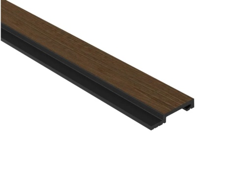 MARDOM DECOR L0504RT Prawe zakończenie lameli Dąb Ciemny – kolekcja Grosso – 200 cm – laminowane