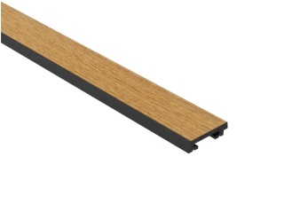 MARDOM DECOR L0505LT Lewe zakończenie lameli Dąb Naturalny – kolekcja Grosso – 200 cm – laminowane