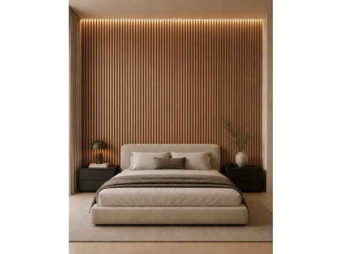 MARDOM DECOR Lamela Dąb Naturalny L0505 – kolekcja Grosso – 270 cm – laminowana