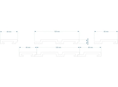 MARDOM DECOR Lamela Dąb Klasyczny L0506T – kolekcja Grosso – 200 cm – laminowana