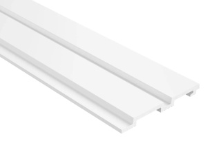 MARDOM DECOR Lamela biała L0501TP Premium – kolekcja Grosso – 200 cm – lakierowana