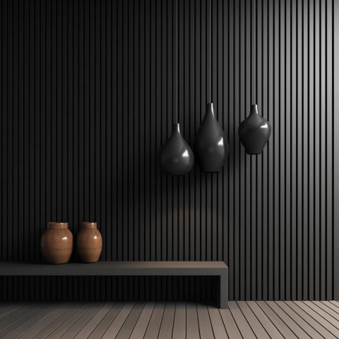 MARDOM DECOR L0301 Lamela Ścienna Biała – kolekcja Largo – 270 cm – do malowania