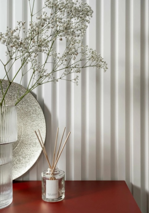 MARDOM DECOR L0301T Lamela Ścienna Biała – kolekcja Largo – 200 cm – do malowania