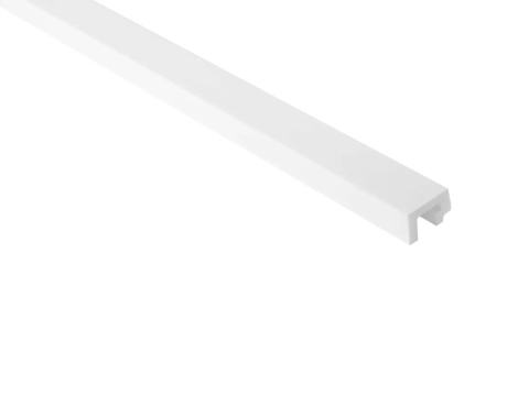 MARDOM DECOR L0301LP Lewe zakończenie lameli białej Premium – kolekcja Largo – 270 cm – lakierowane (SupremeSatin® / RAL 9003)
