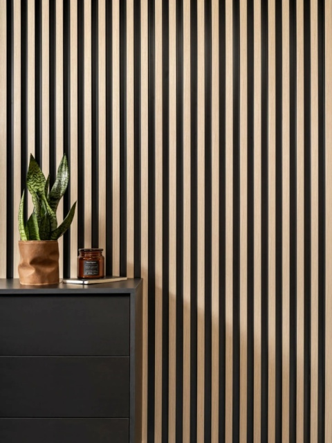MARDOM DECOR L0302 Lamela Ścienna Dąb Jasny – kolekcja Largo – 270 cm