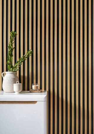 MARDOM DECOR L0305 Lamela Ścienna Dąb Naturalny – kolekcja Largo – 270 cm