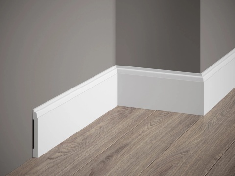 MARDOM DECOR MD258P Listwa Przypodłogowa Lakierowana Premium – 200 cm