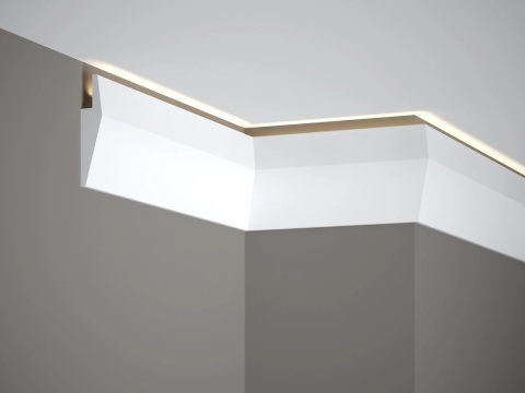 MARDOM DECOR MD016P Listwa Przypodłogowa Lakierowana Premium – 200 cm
