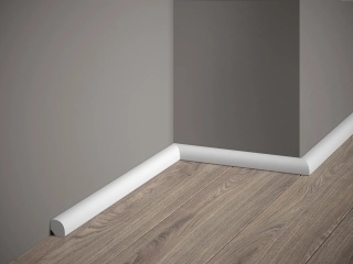 MARDOM DECOR MD235P Listwa Przypodłogowa Lakierowana Premium Ćwierćwałek – 200 cm