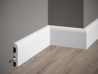 MARDOM DECOR MD355P Listwa Przypodłogowa Lakierowana Premium – 200 cm