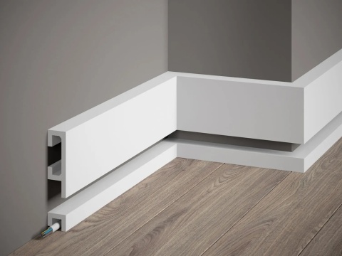 MARDOM DECOR QL021P Listwa Przypodłogowa Lakierowana Premium – 200 cm