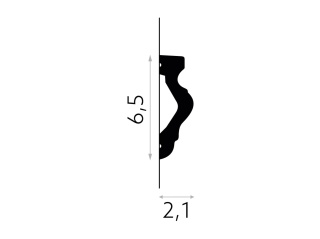 MARDOM DECOR MD308 Listwa Ścienna Do Malowania – 200 cm