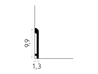 MARDOM DECOR MD236P Listwa Przypodłogowa Lakierowana Premium – 200 cm