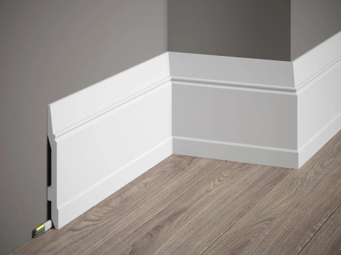 MARDOM DECOR Listwa przypodłogowa MD361 – 200 cm – do malowania