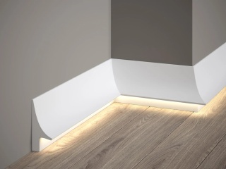 MARDOM DECOR QL007P Listwa Przypodłogowa Lakierowana Premium – 200 cm