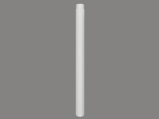 MARDOM DECOR Trzon Kolumny C3000W – Do Malowania – Wysokość 240 cm – Średnica 15 cm