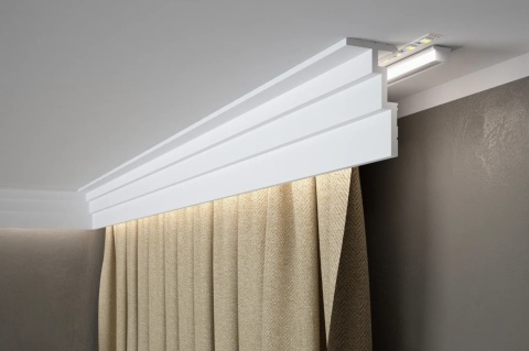 MARDOM DECOR QL025 Listwa Sufitowa Do Malowania – 200 cm