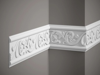 MARDOM DECOR MDC236F Listwa Elastyczna Ścienna Do Malowania – 200 cm