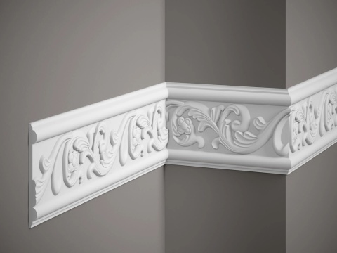 MARDOM DECOR MDC236F Listwa Elastyczna Ścienna Do Malowania – 200 cm