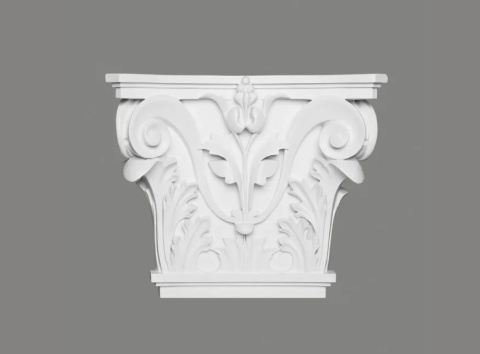 MARDOM DECOR Nasada Pilastra D3505 – Do Malowania – Szerokość 27 cm