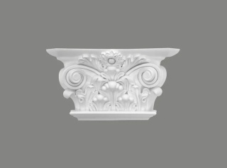 MARDOM DECOR Nasada Pilastra D3007 – Do Malowania – Szerokość 30,8 cm