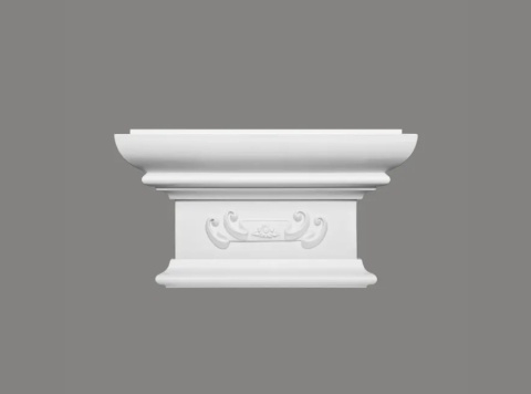 MARDOM DECOR Nasada Pilastra D3503 – Do Malowania – Szerokość 31,7 cm