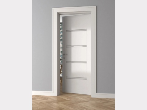 MARDOM DECOR Obramowanie Drzwi / Listwa Ścienna MD356E – Do Malowania – Długość 240 cm – Szerokość 11 cm