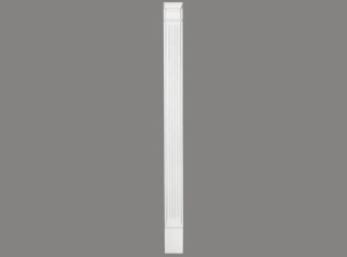 MARDOM DECOR Pilaster / Listwa Ścienna D1504 – Do Malowania – Długość 200 cm – Szerokość 15,3 cm
