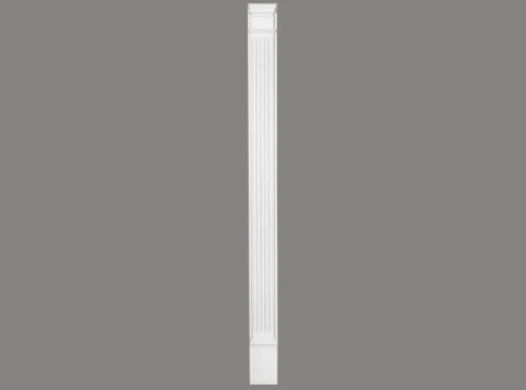 MARDOM DECOR Pilaster / Listwa Ścienna D1504 – Do Malowania – Długość 200 cm – Szerokość 15,3 cm