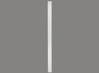 MARDOM DECOR Pilaster / Listwa Ścienna D1500 – Do Malowania – Długość 200 cm – Szerokość 15,5 cm