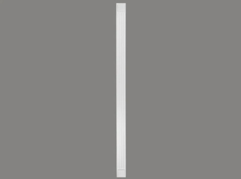 MARDOM DECOR Pilaster / Listwa Ścienna D1500 – Do Malowania – Długość 200 cm – Szerokość 15,5 cm