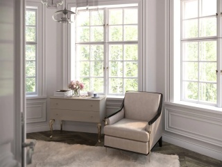 MARDOM DECOR Pilaster / Listwa Ścienna D1511 – Do Malowania – Długość 240 cm – Szerokość 9,3 cm
