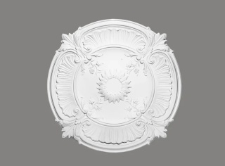 MARDOM DECOR Rozeta B3077 – Do Malowania – Średnica 75,2 cm