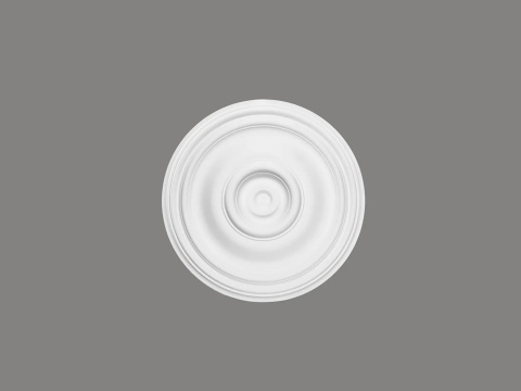 MARDOM DECOR Rozeta B3030 – Do Malowania – Średnica 49,5 cm