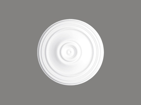 MARDOM DECOR Rozeta B3025 – Do Malowania – Średnica 52,6 cm