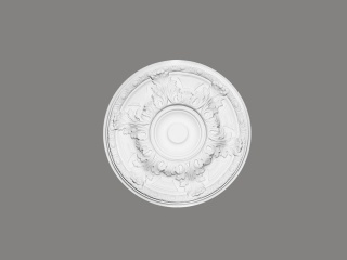 MARDOM DECOR Rozeta B3033 – Do Malowania – Średnica 49,2 cm