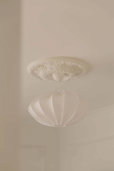 MARDOM DECOR Rozeta B3033 – Do Malowania – Średnica 49,2 cm