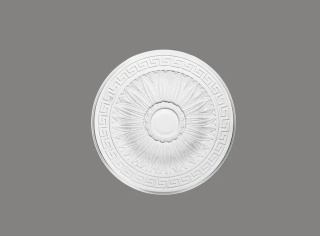 MARDOM DECOR Rozeta B3020 – Do Malowania – Średnica 41,5 cm
