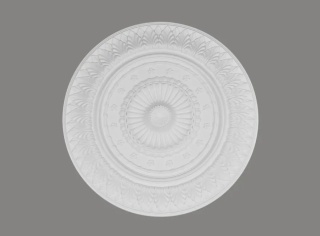 MARDOM DECOR Rozeta B3050 – Do Malowania – Średnica 67 cm