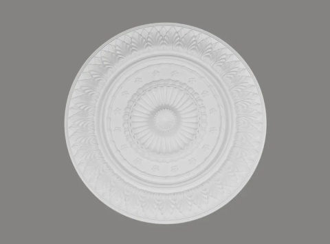 MARDOM DECOR Rozeta B3050 – Do Malowania – Średnica 67 cm