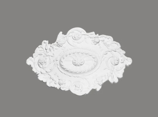 MARDOM DECOR Rozeta B2021 – Do Malowania – 74,8 cm x 51 cm