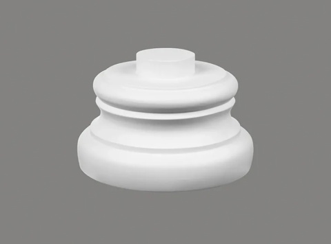 MARDOM DECOR Baza Kolumny C5000-4W – Do Malowania – Średnica Rdzenia 15 cm