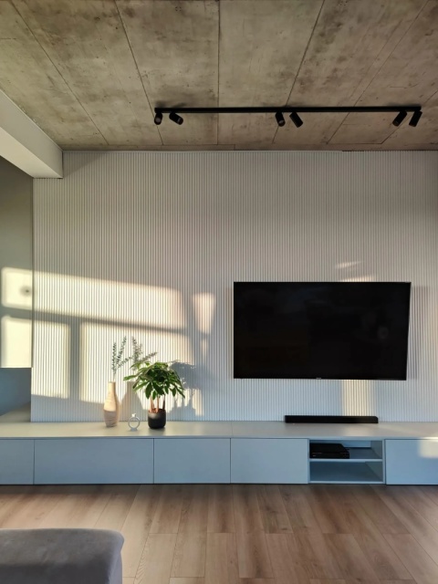 MARDOM DECOR L0101 Lamela Biała – kolekcja Stretto – 270 cm – do malowania