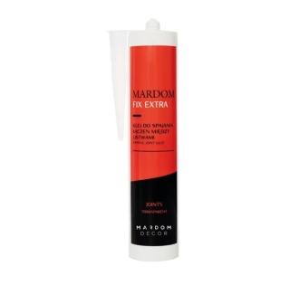 MARDOM DECOR FIX EXTRA Klej do Łączeń Listew i Sztukaterii – Tubka 80 ml / 380 g