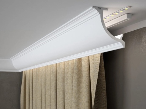 MARDOM DECOR QL027 Listwa Oświetleniowa Do Malowania – 200 cm