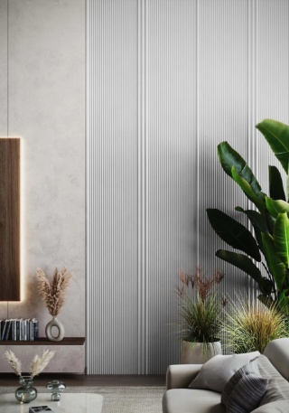 MARDOM DECOR WP003 Panel ścienny Vivid – 270 cm – do malowania