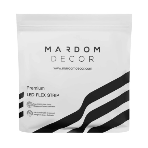 MARDOM DECOR Taśma LED Liniowa COB 3000K – Ciepła Barwa Światła – Długość 5m